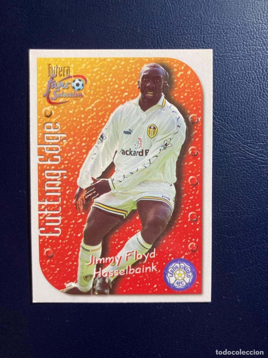 Cartes &agrave; collectionner de Football: CE4 Jimmy Floyd Hasselbaink - Futera Fans Selection 1999 - Leeds United - Premier League 99