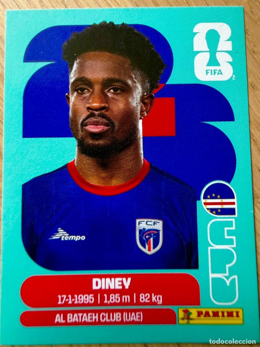 Cromos de Futebol: CPV5 CPV 5 DINEY CABO VERDE MUNDIAL FIFA WORLD CUP 2026 26 STICKER CROMO PANINI SIN PEGAR