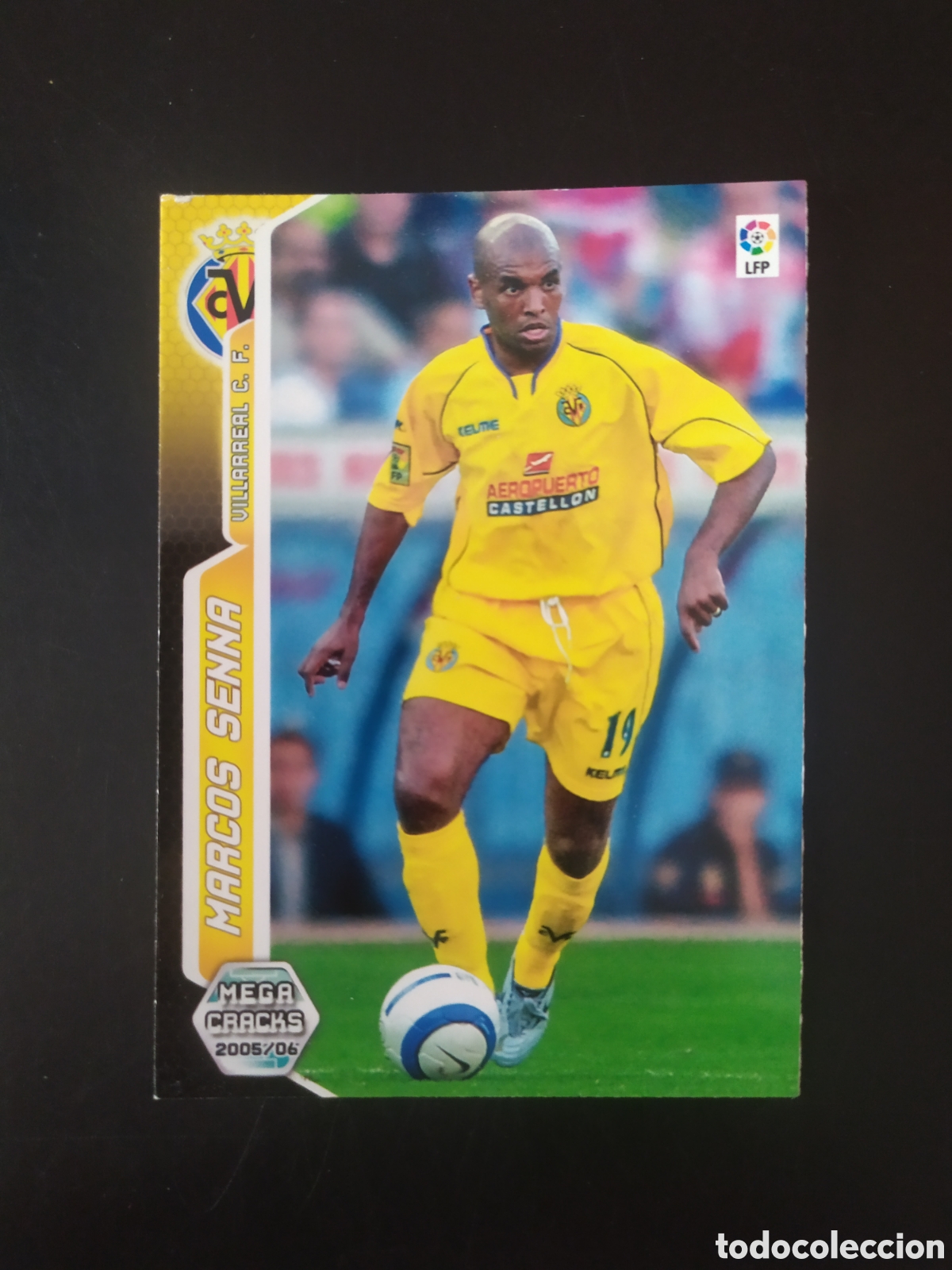 Cartes &agrave; collectionner de Football: Megacracks 2005 2006 05 06 panini Marcos Senna n&deg; 334 Villarreal