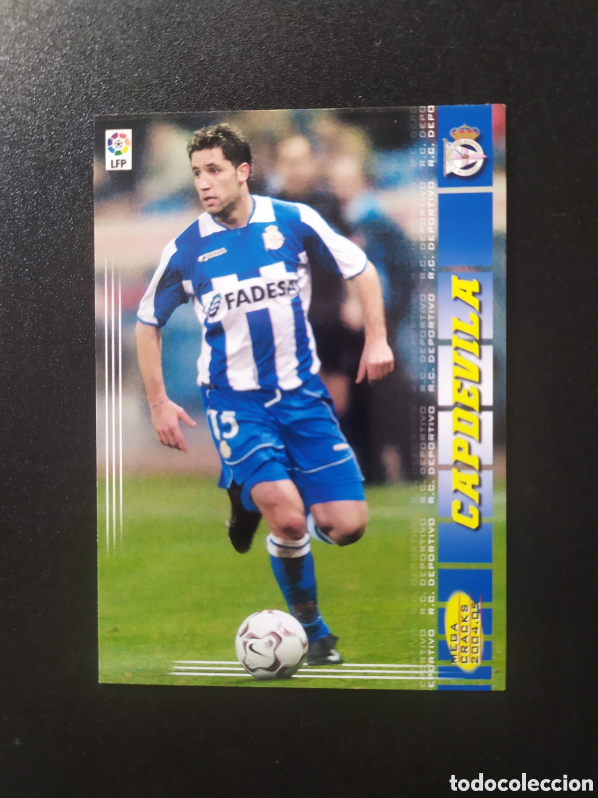 Cartes &agrave; collectionner de Football: Megacracks 2004 2005 04 05 panini Capdevila n&ordm; 98 Deportivo Coru&ntilde;a