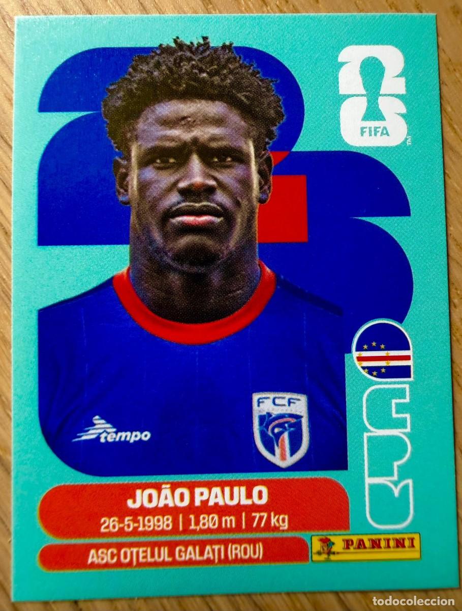 Cartes &agrave; collectionner de Football: CPV8 CPV 8 JOAO PAULO CABO VERDE MUNDIAL FIFA WORLD CUP 2026 26 STICKER CROMO PANINI SIN PEGAR