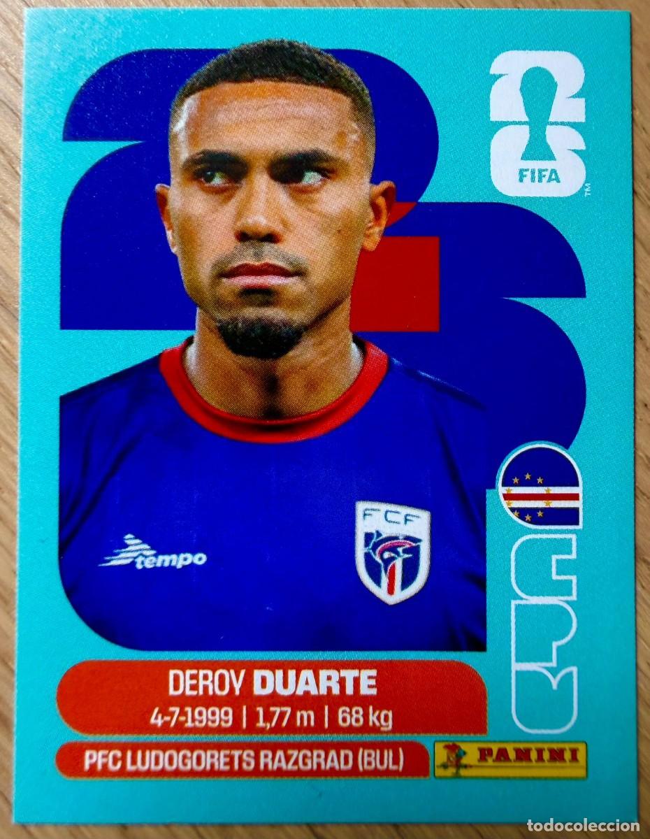 Cartes &agrave; collectionner de Football: CPV14 CPV 14 DEROY DUARTE CABO VERDE MUNDIAL FIFA WORLD CUP 2026 26 STICKER CROMO PANINI SIN PEGAR