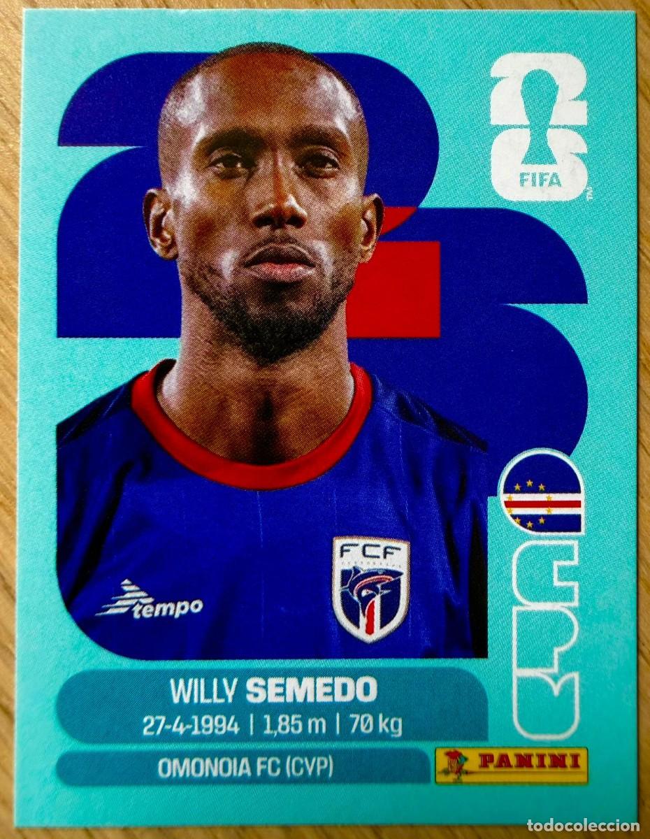Cromos de F&uacute;tbol: CPV19 CPV 19 WILLY SEMEDO CABO VERDE MUNDIAL FIFA WORLD CUP 2026 26 STICKER CROMO PANINI SIN PEGAR