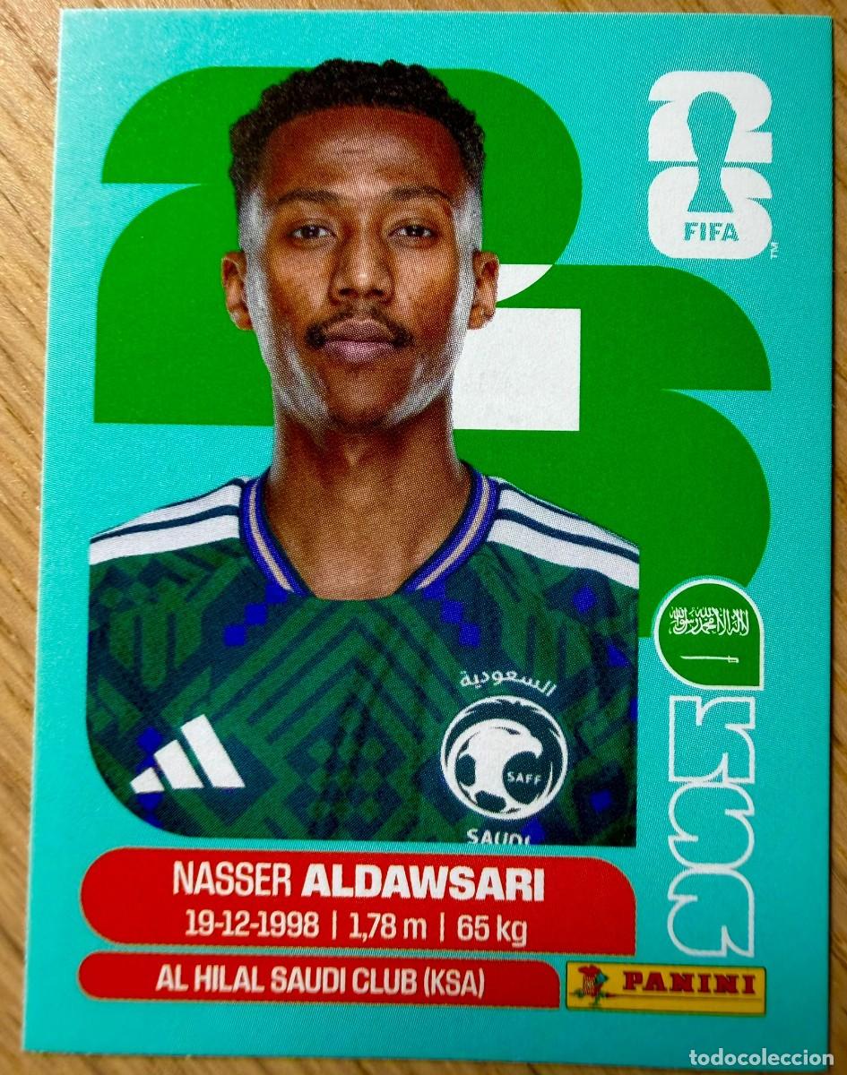 Cromos de F&uacute;tbol: KSA12 KSA 12 ALDAWSARI ARABIA SAUD&Iacute; MUNDIAL FIFA WORLD CUP 2026 26 STICKER CROMO PANINI SIN PEGAR
