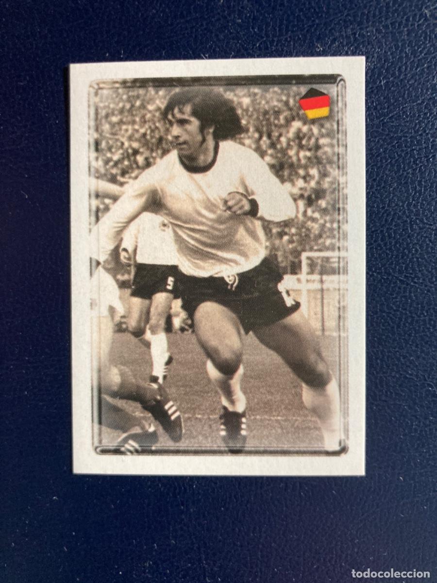 Cromos de F&uacute;tbol: 197 Gerd Muller - Alemania - Simulacija Top 32 - Sin pegar - 2013