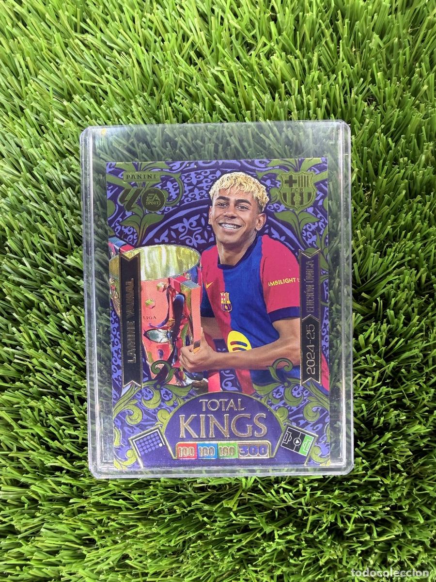 Cromos de F&uacute;tbol: Lamine Yamal 2024-25 Total Kings FC Barcelona Adrenalyn XL 25 26