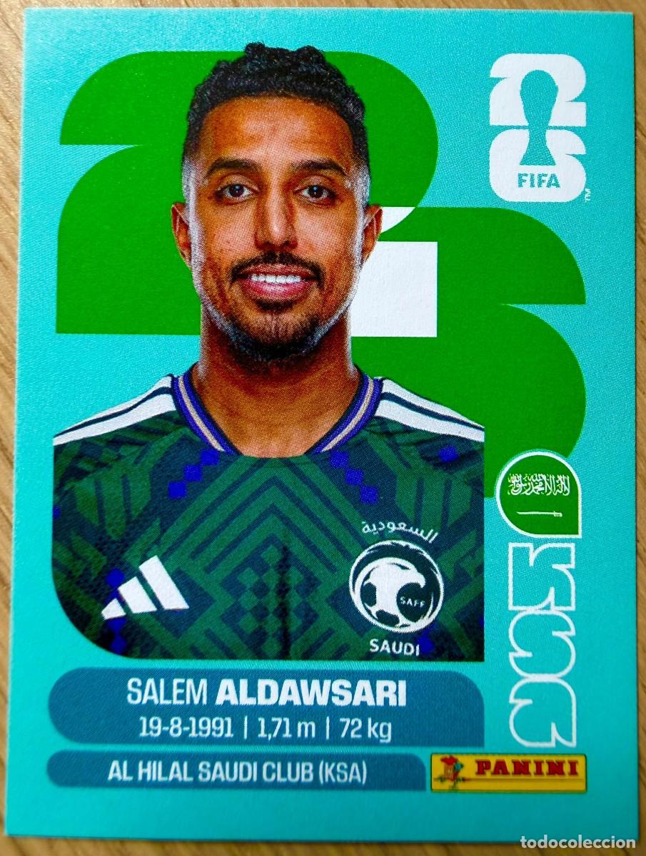 Cromos de F&uacute;tbol: KSA16 KSA 16 ALDAWSARI ARABIA SAUD&Iacute; MUNDIAL FIFA WORLD CUP 2026 26 STICKER CROMO PANINI SIN PEGAR