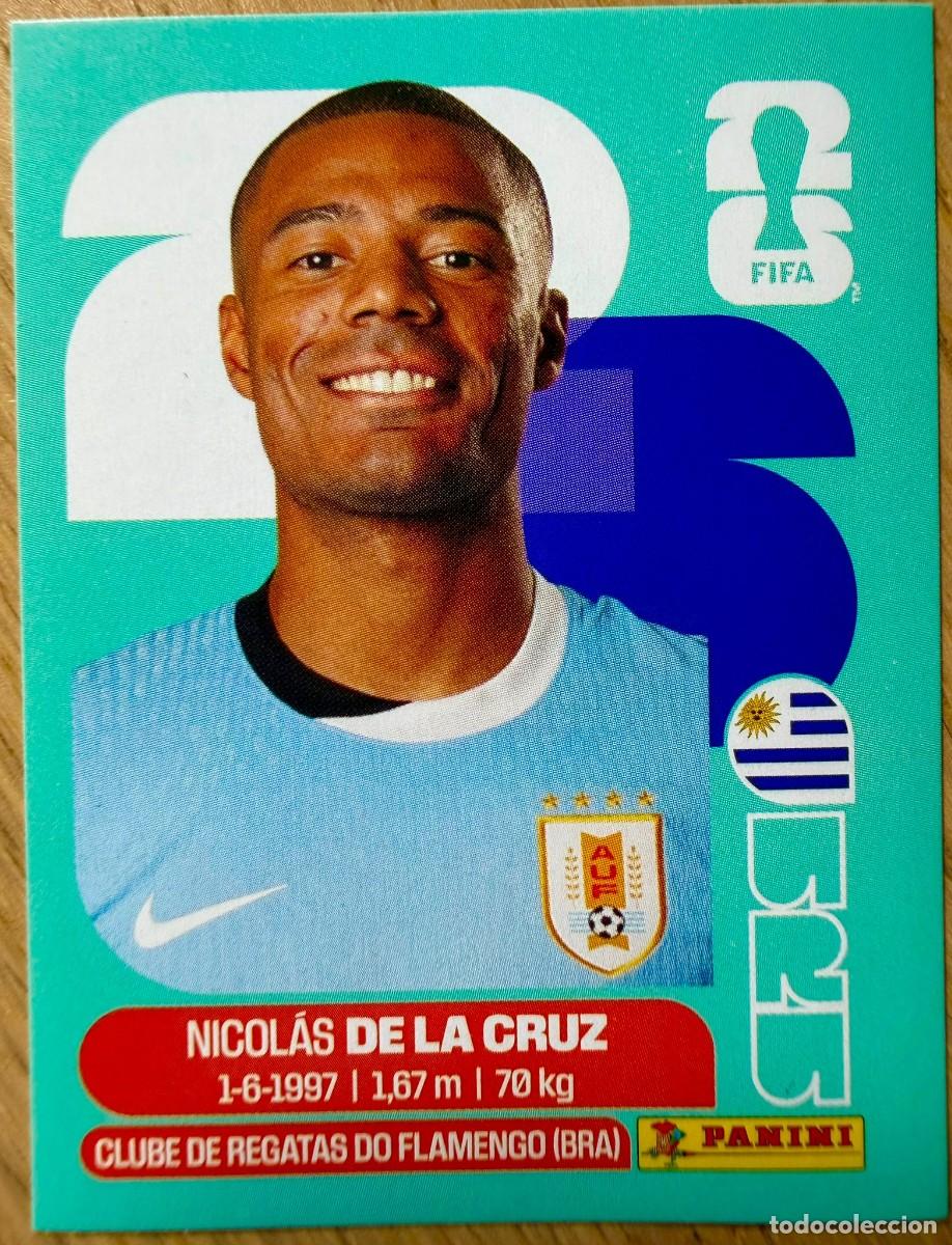Cromos de F&uacute;tbol: URU15 URU 15 DE LA CRUZ URUGUAY MUNDIAL FIFA WORLD CUP 2026 26 STICKER CROMO PANINI SIN PEGAR