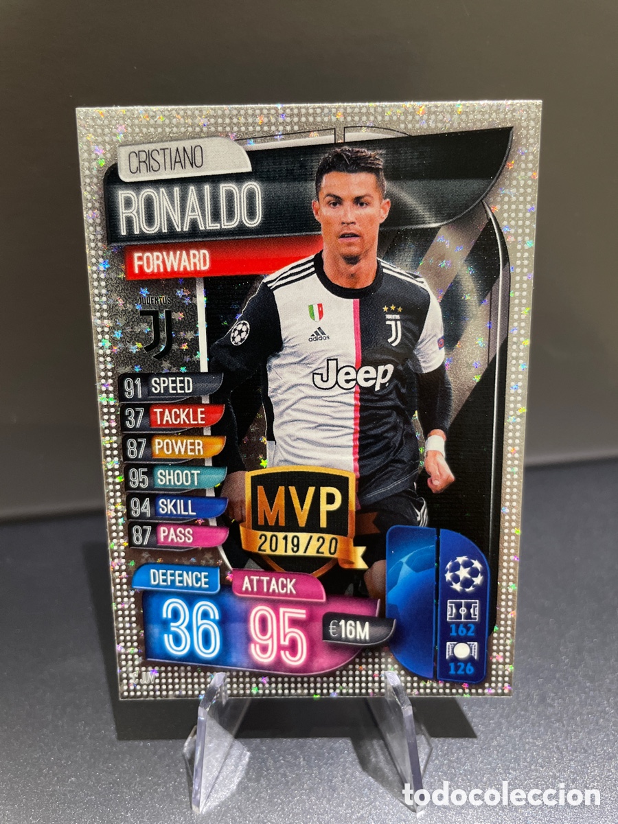 Cromos de F&uacute;tbol: Cristiano Ronaldo C Juv MVP Match Attax 2019-20 2019 2020 Topps Juventus