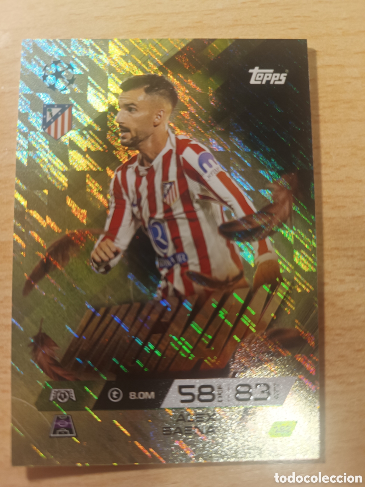Cromos de F&uacute;tbol: 182 ALEX BAENA WINGMAN ATL&Eacute;TICO DE MADRID MATCH ATTAX EXTRA 2025 2026 TOPPS 25 26