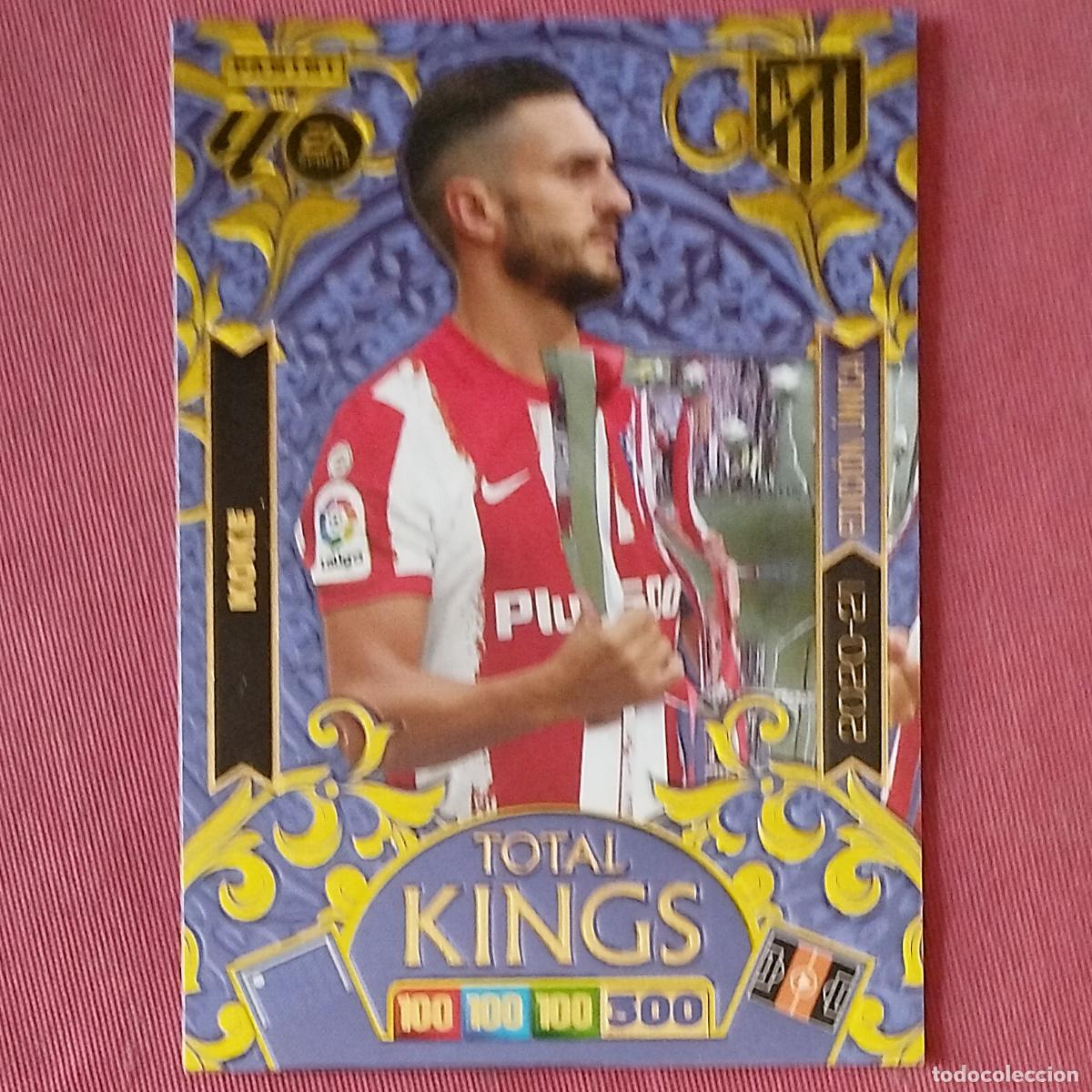 Cromos de F&uacute;tbol: KOKE - ATLETICO MADRID - EDICION UNICA - TOTAL KINGS - DREAM BOX ADRENALYN 2025 2026