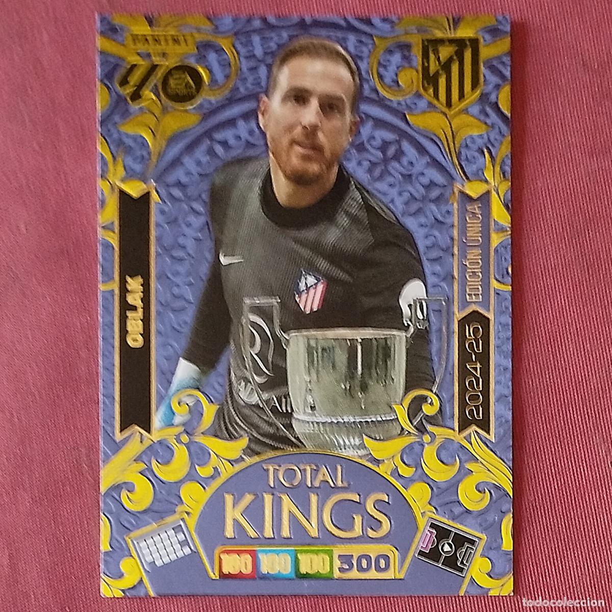 Cromos de F&uacute;tbol: OBLAK - ATLETICO MADRID - EDICION UNICA - TOTAL KINGS - DREAM BOX ADRENALYN 2025 2026