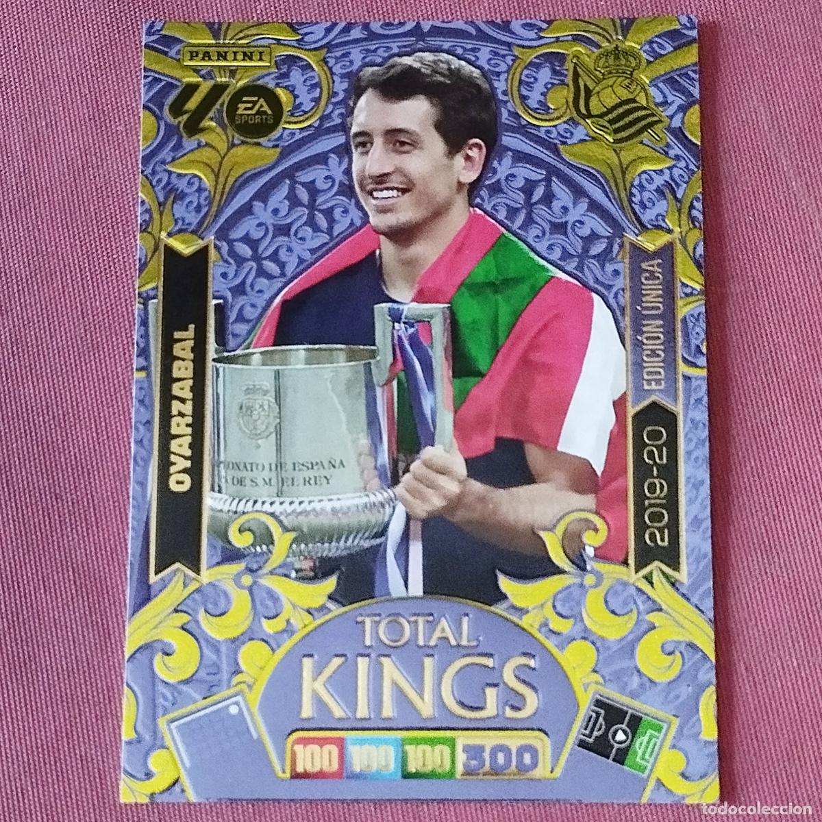 Cromos de F&uacute;tbol: OYARZABAL - REAL SOCIEDAD - EDICION UNICA - TOTAL KINGS - DREAM BOX ADRENALYN 2025 2026