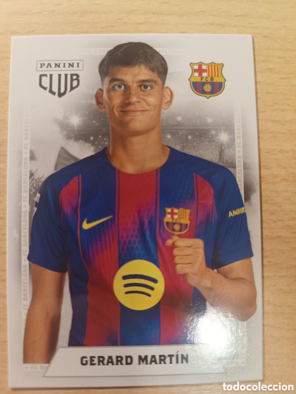 Cromos de F&uacute;tbol: 16 GERARD MART&Iacute;N PANINI CLUB FC BARCELONA 2025 2026 25 26