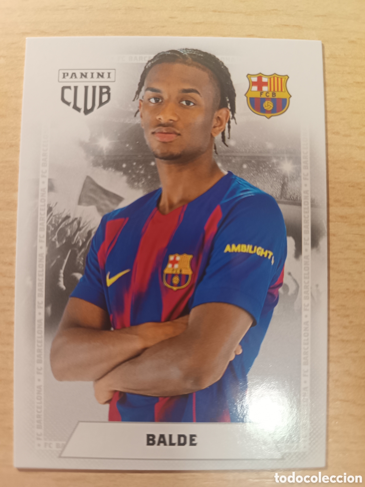 Cromos de F&uacute;tbol: 17 BALDE PANINI CLUB FC BARCELONA 2025 2026 25 26