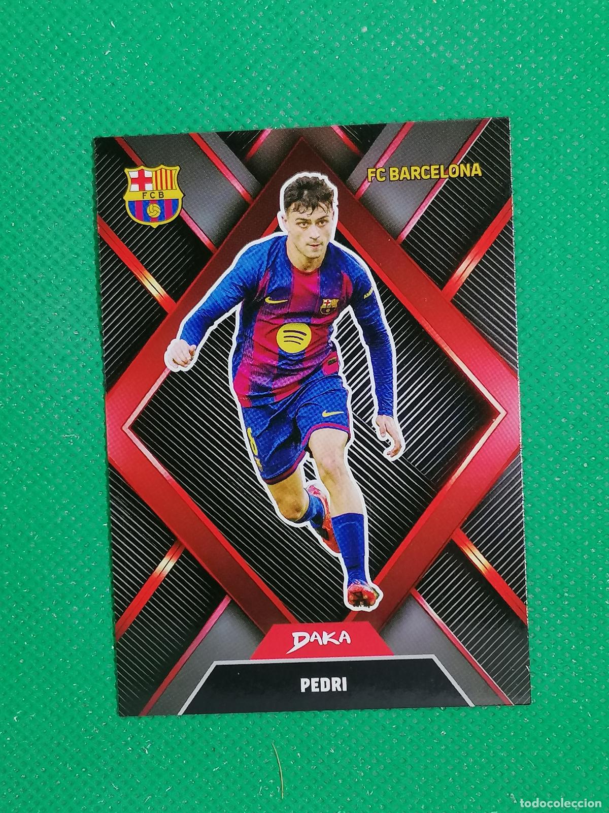 Cromos de F&uacute;tbol: SR-7 PEDRI SHARP RHOMBUS ⚽ DAKA TOP AUDIENCE BARCELONA 2025 2026 25 26 ⚽