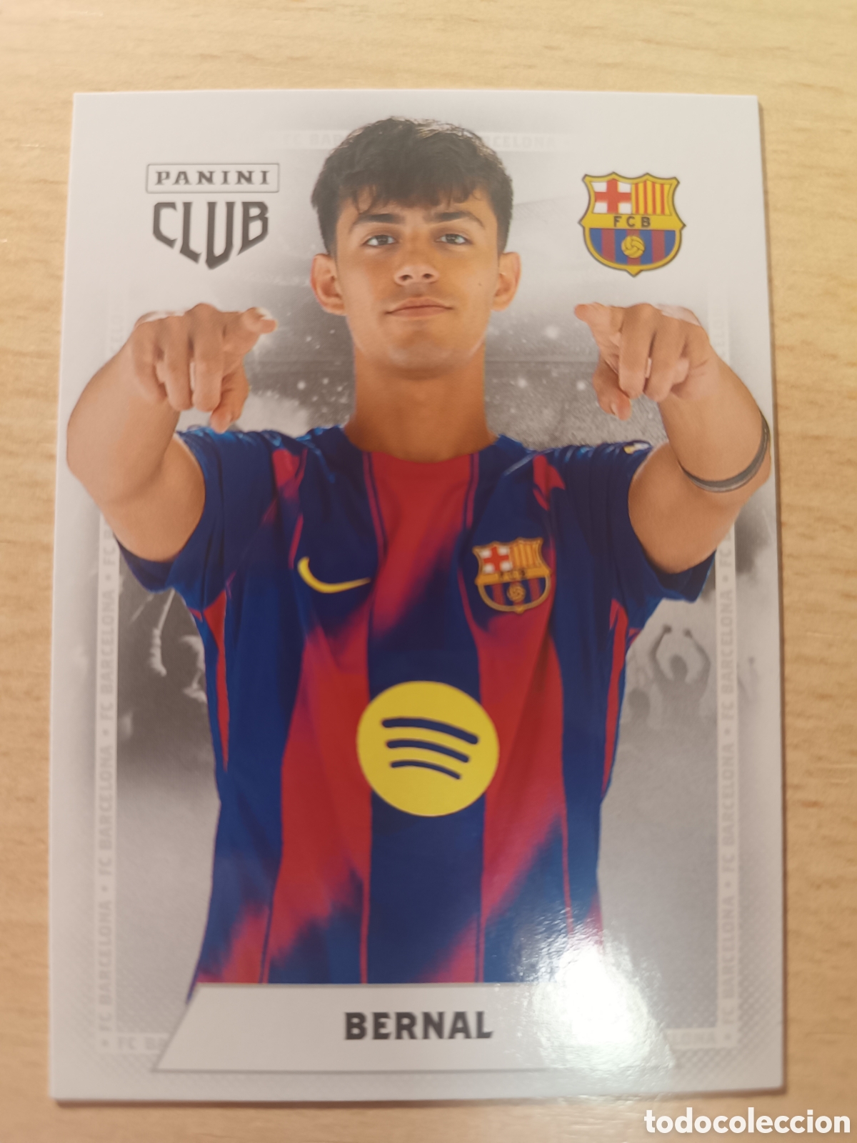 Cromos de F&uacute;tbol: 20 MARC BERNAL PANINI CLUB FC BARCELONA 2025 2026 25 26