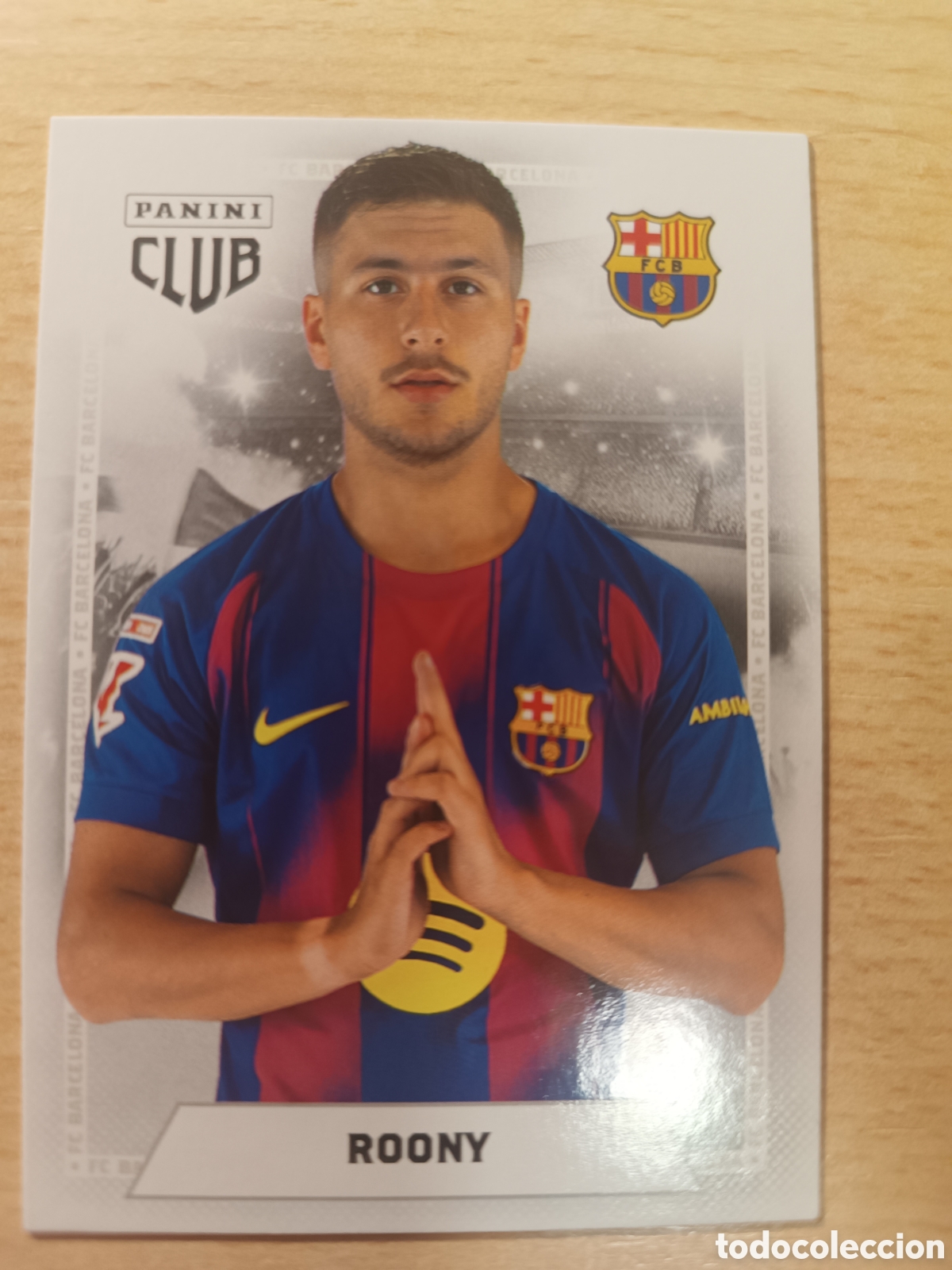Cromos de F&uacute;tbol: 26 ROONY BARDAGHJI PANINI CLUB FC BARCELONA 2025 2026 25 26