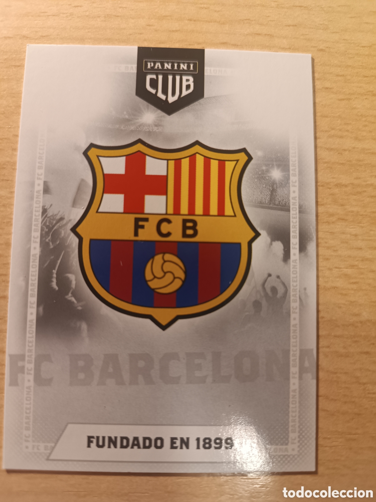 Cromos de F&uacute;tbol: 1 ESCUDO PANINI CLUB FC BARCELONA 2025 2026 25 26