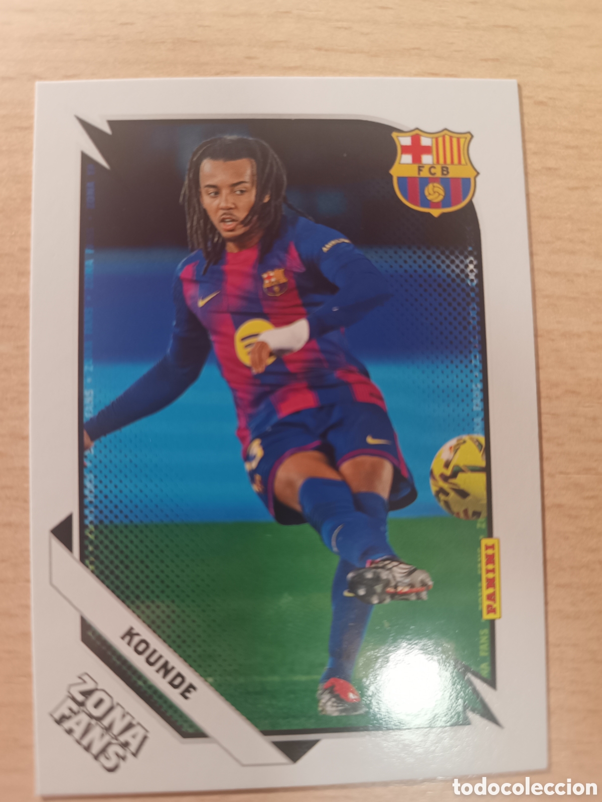 Cromos de F&uacute;tbol: 32 KOUNDE ZONA FANS PANINI CLUB FC BARCELONA 2025 2026 25 26