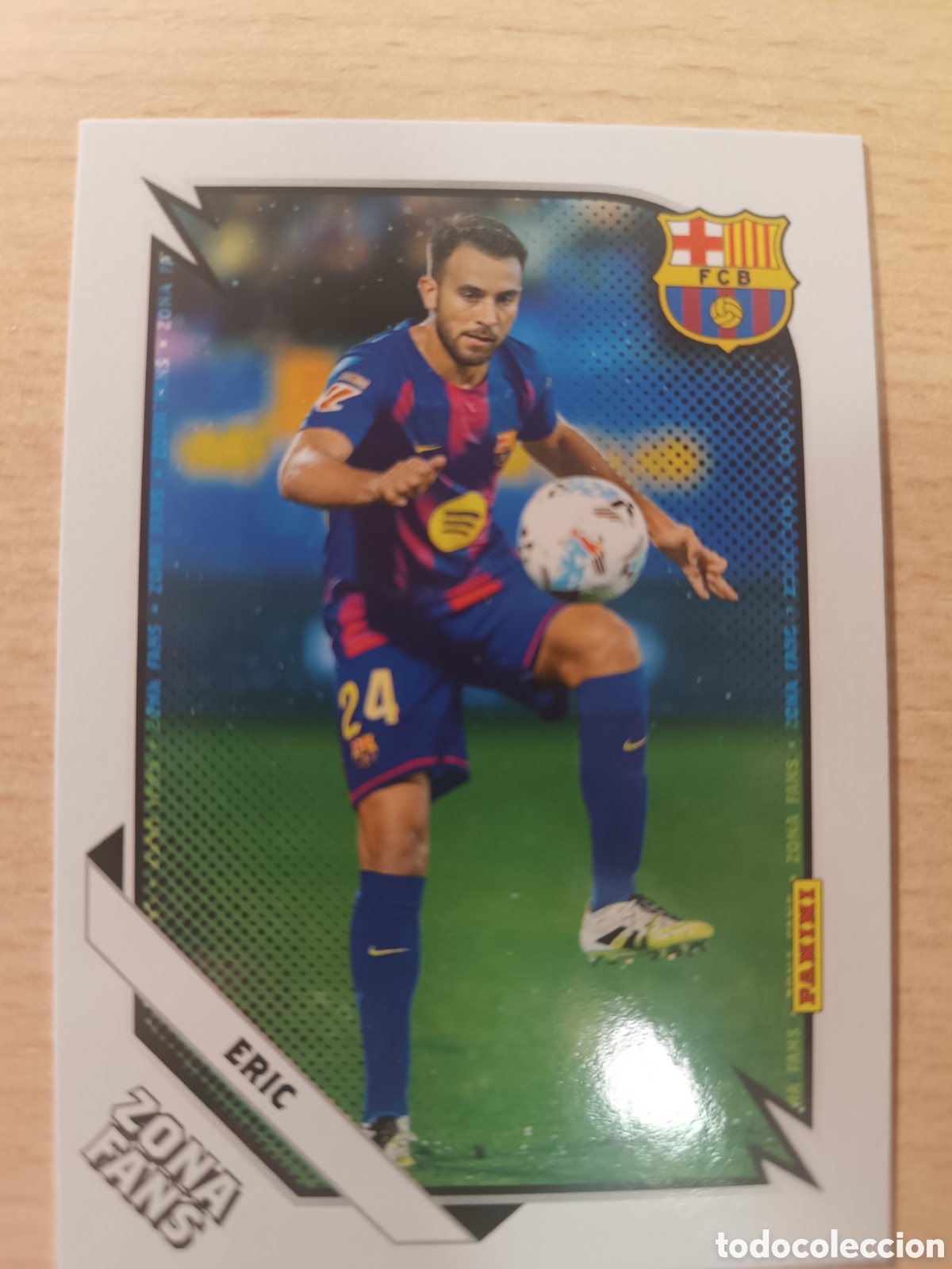 Cromos de F&uacute;tbol: 34 ERIC GARCIA ZONA FANS PANINI CLUB FC BARCELONA 2025 2026 25 26