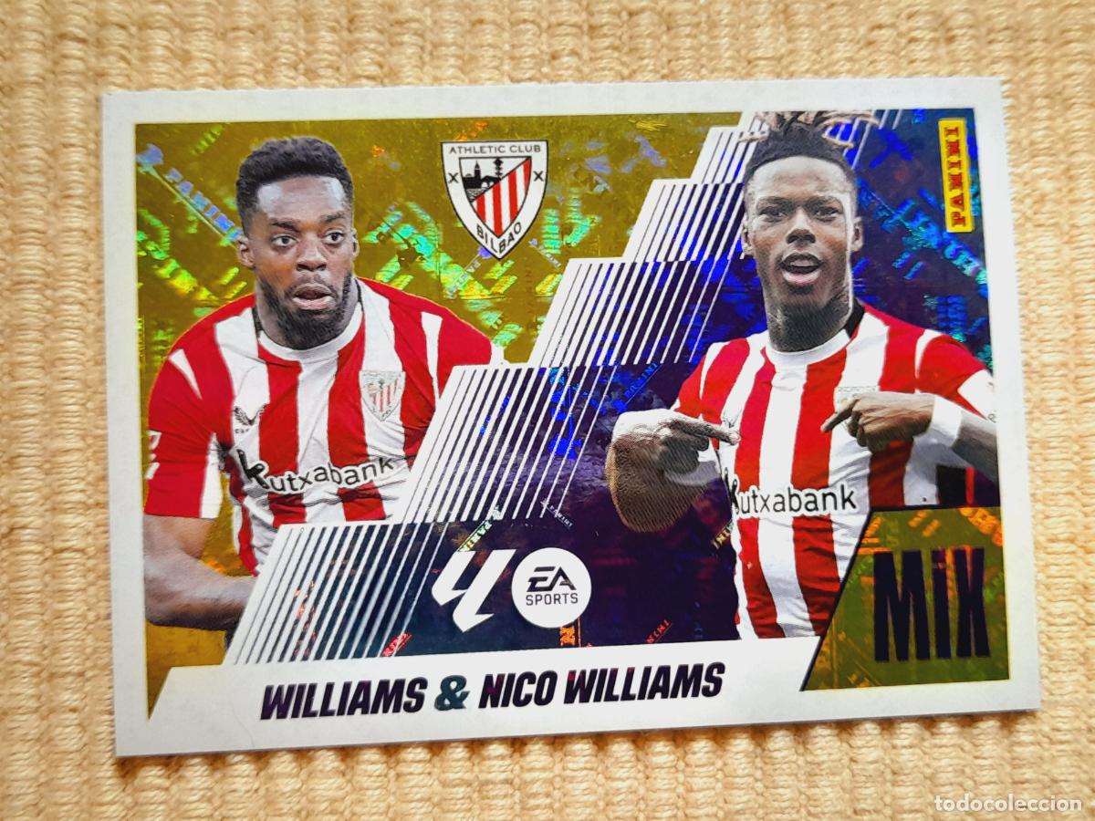Cromos de F&uacute;tbol: CROMO 23 WILLIAMS & NICO WILLIAMS (MIX) ATHLETIC BILBAO LIGA 25-26 2025 2026 ALBUM ESTE