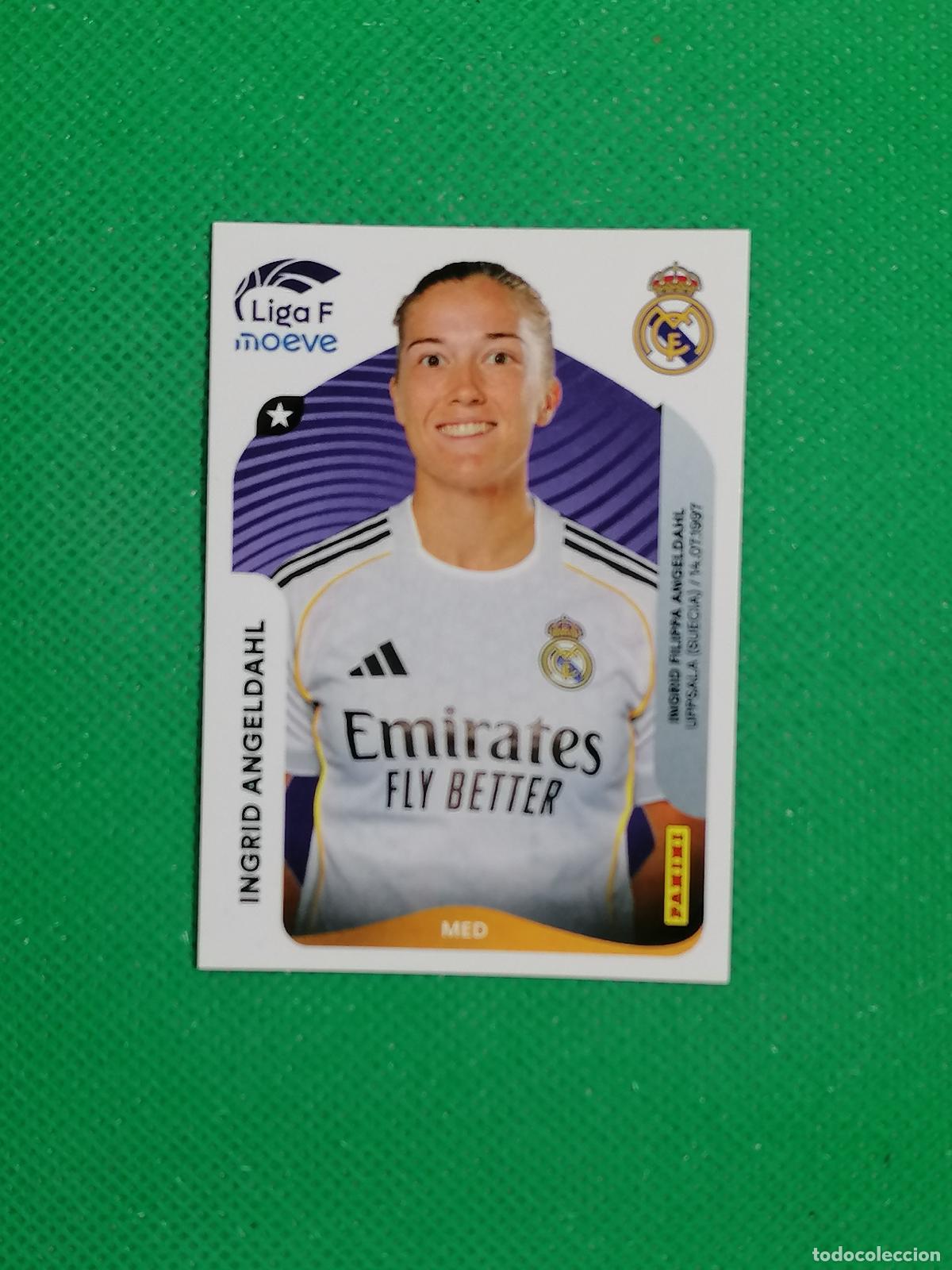 Cromos de F&uacute;tbol: 273 INGRID ANGELDAHL REAL MADRID ⚽ PANINI LIGA FEMENINA F MOEVE 25 26 2025 2026 ⚽