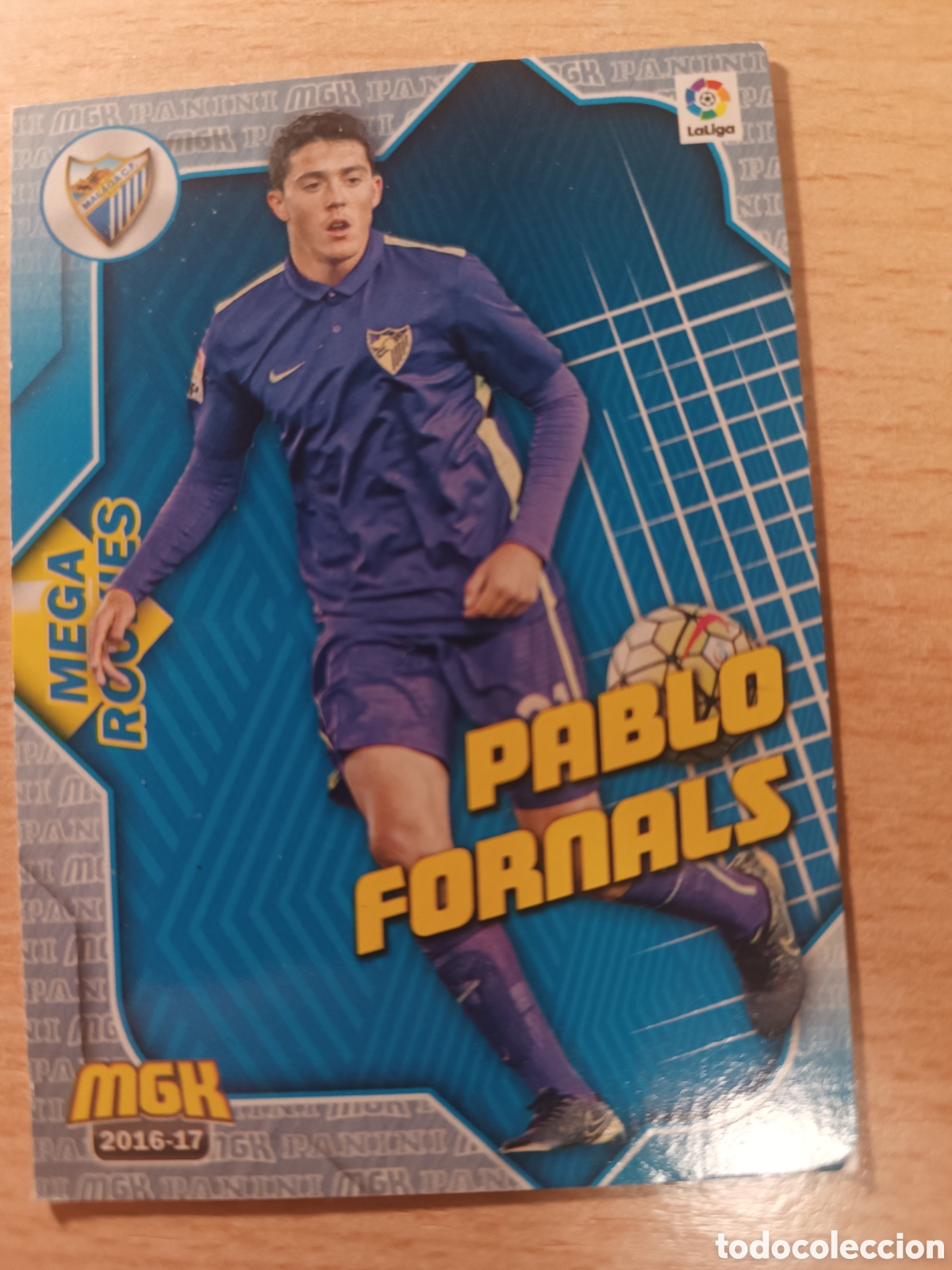 Cromos de F&uacute;tbol: 378 PABLO FORNALS MEGA ROOKIES MALAGA MEGACRACKS 2016 2017 PANINI 16 17