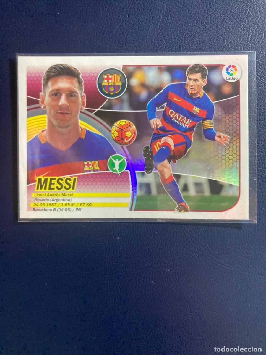 Cromos de F&uacute;tbol: 14 Lionel Messi - FC.Barcelona - Liga 16 17 2016 2017 - Ediciones Este - Sin pegar