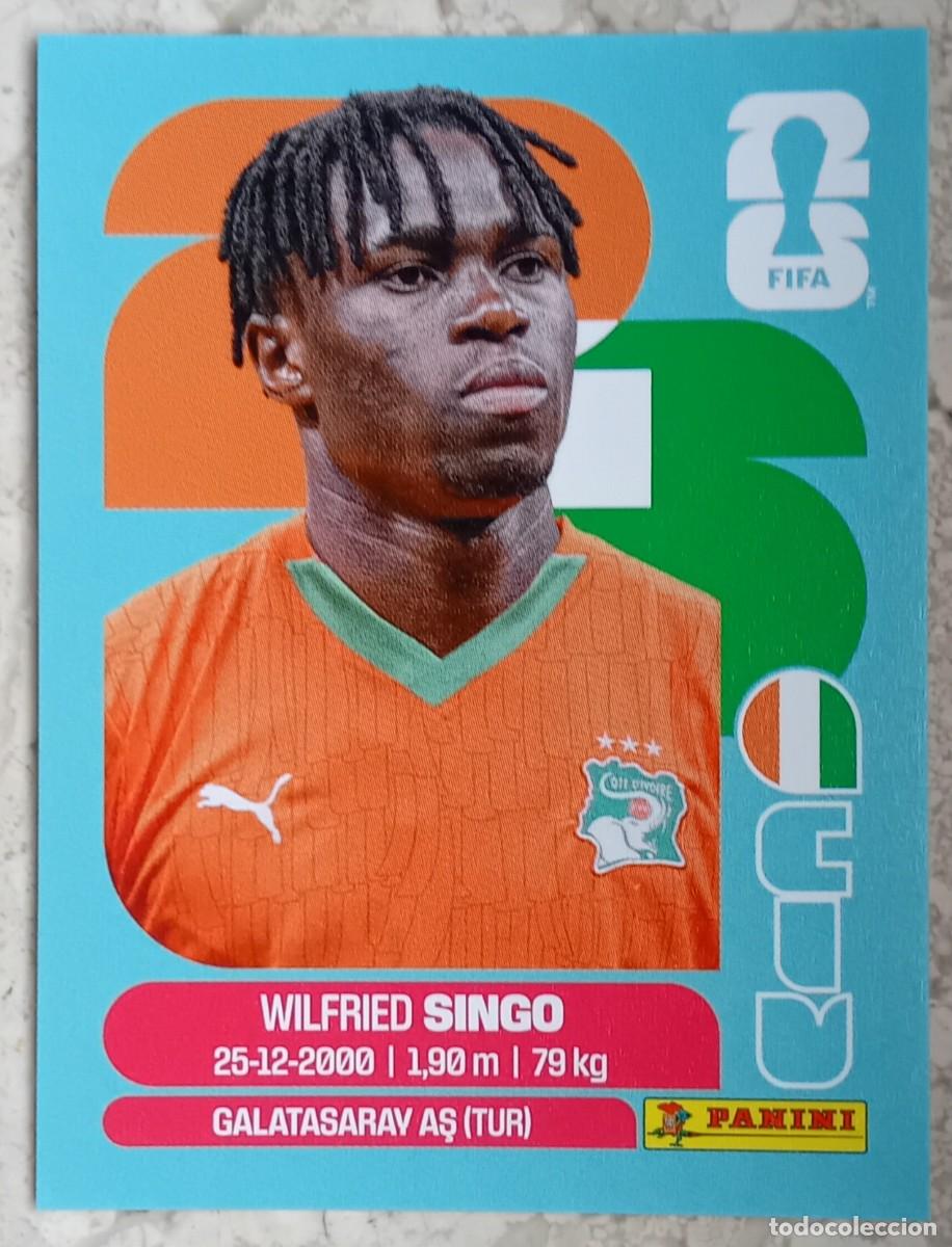 Cromos de F&uacute;tbol: Figurina Panini 2026 Cromo World Cup Usa Mundial 2026 Wilfried Singo Ivory Coast n CIV 4