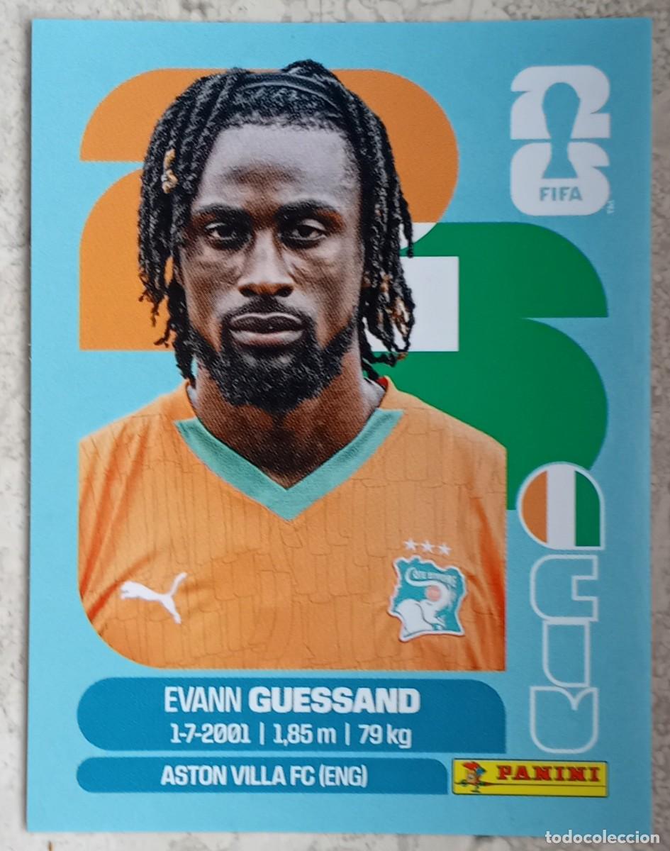 Cromos de F&uacute;tbol: Figurina Panini 2026 Cromo World Cup Usa Mundial 2026 Evann Guessand Ivory Coast n CIV 19