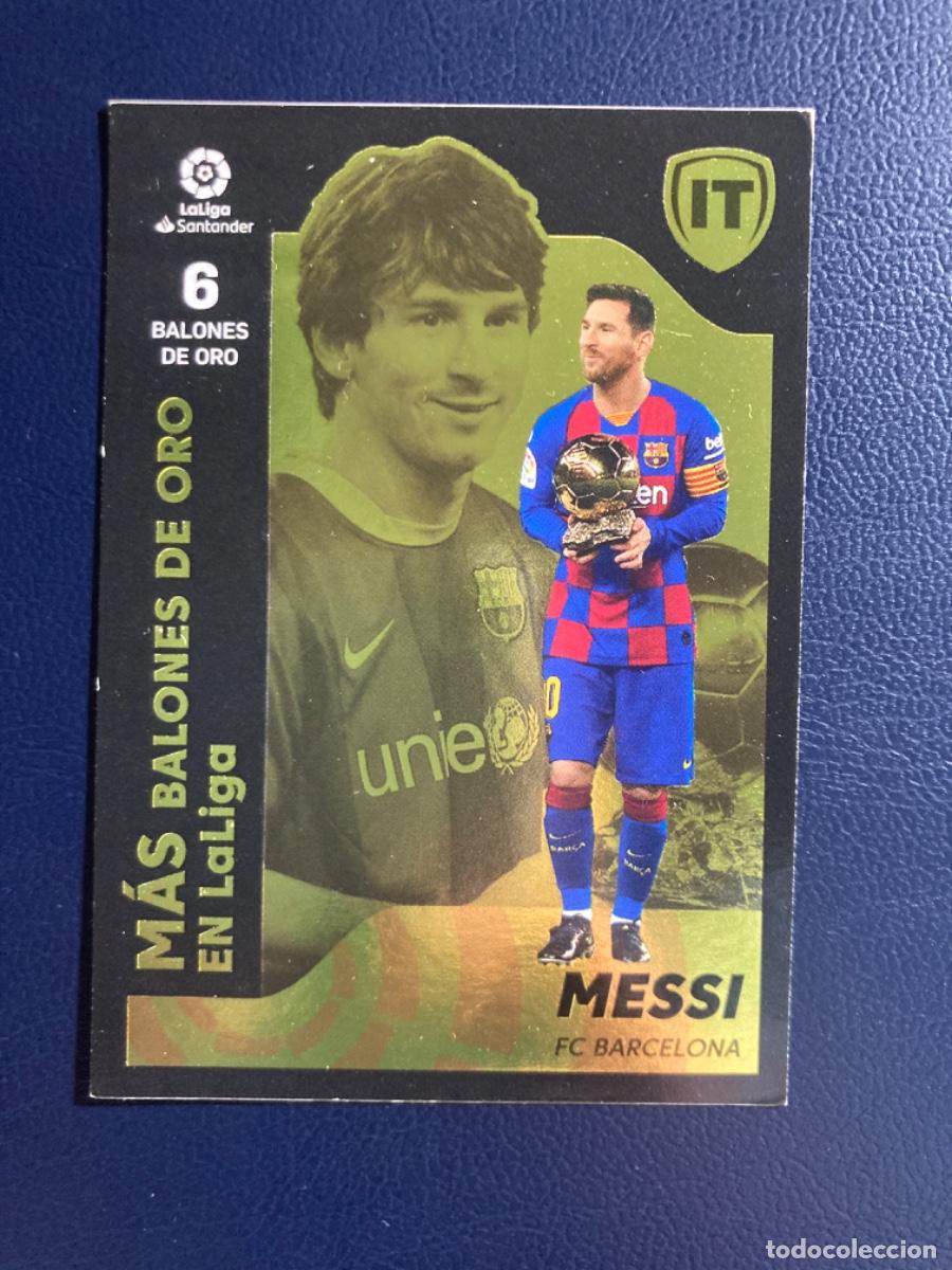 Cromos de F&uacute;tbol: MESSI 9 LA ISLA DEL TESORO BARCELONA LIGA 21 22 2021 2022 EDICIONES &Eacute;STE - Sin pegar