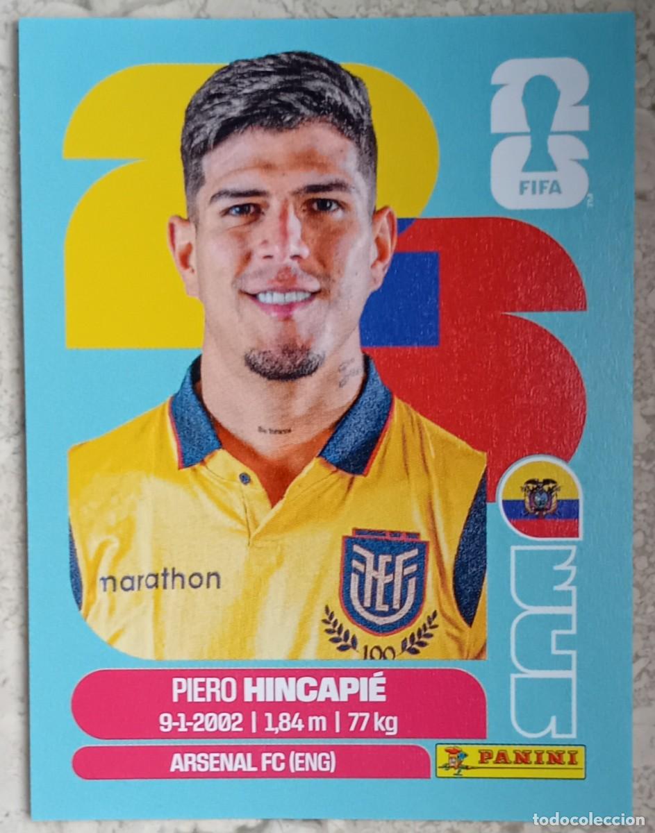 Cromos de F&uacute;tbol: Figurina Panini 2026 Cromo World Cup Usa Mundial 2026 Pedro Hincapi&eacute; Ecuador n ECU 4