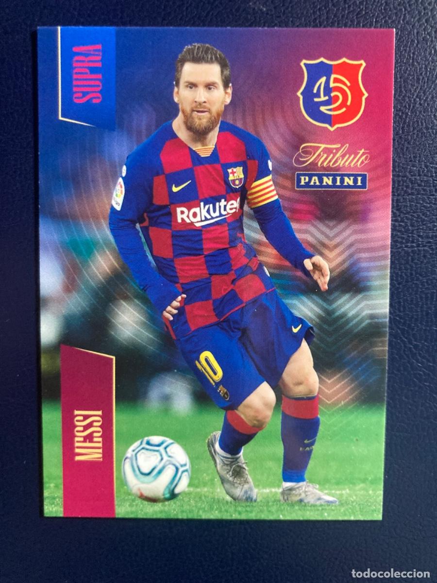 Cromos de F&uacute;tbol: 91 MVP DE LA HISTORIA LEO MESSI PANINI SUPRA TRIBUTO BARCELONA 125 ANIVERSARIO BAR&Ccedil;A