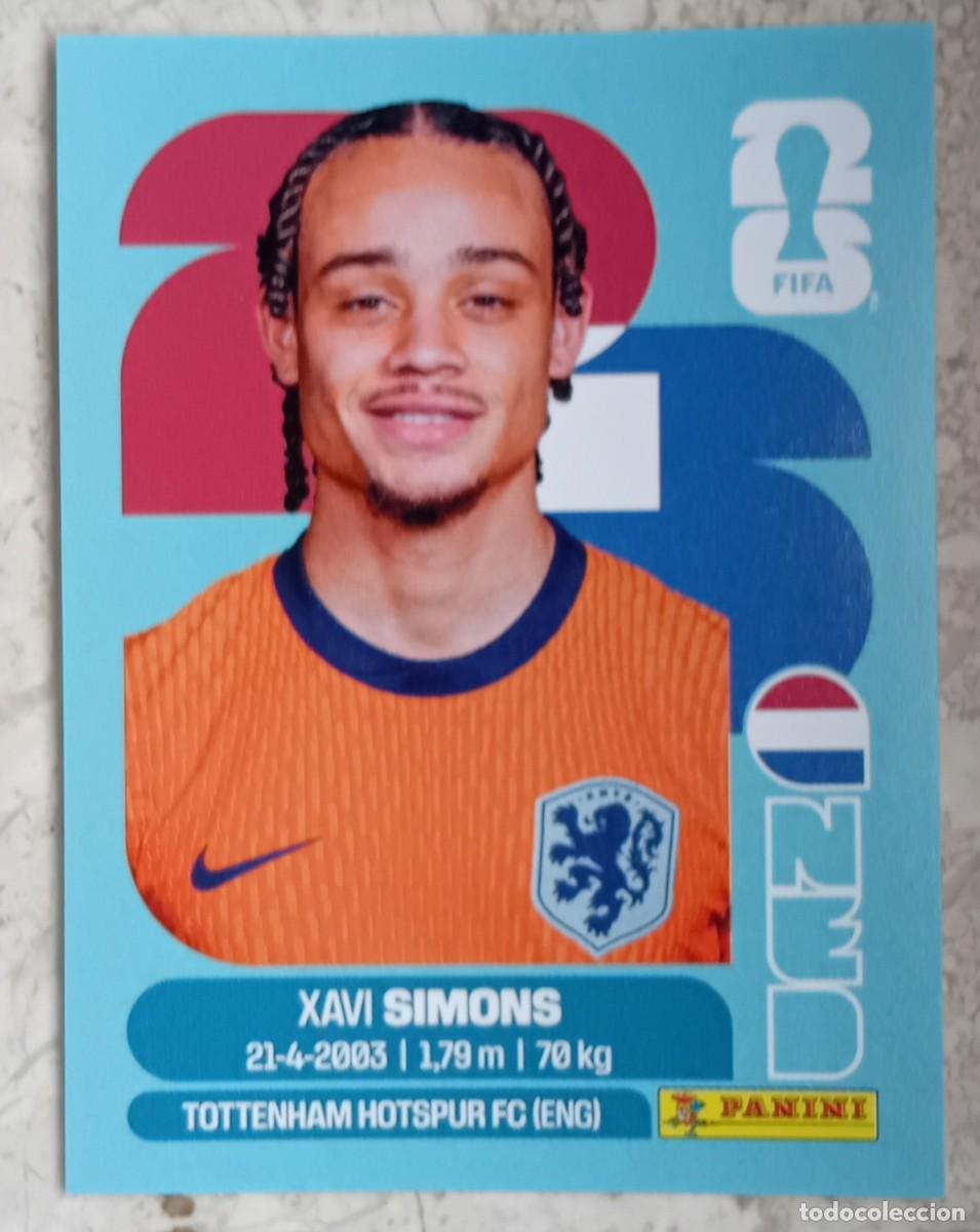 Cromos de F&uacute;tbol: Figurina Panini 2026 Cromo World Cup Usa Mundial 2026 Xavi Simons Netherlands n NED 15