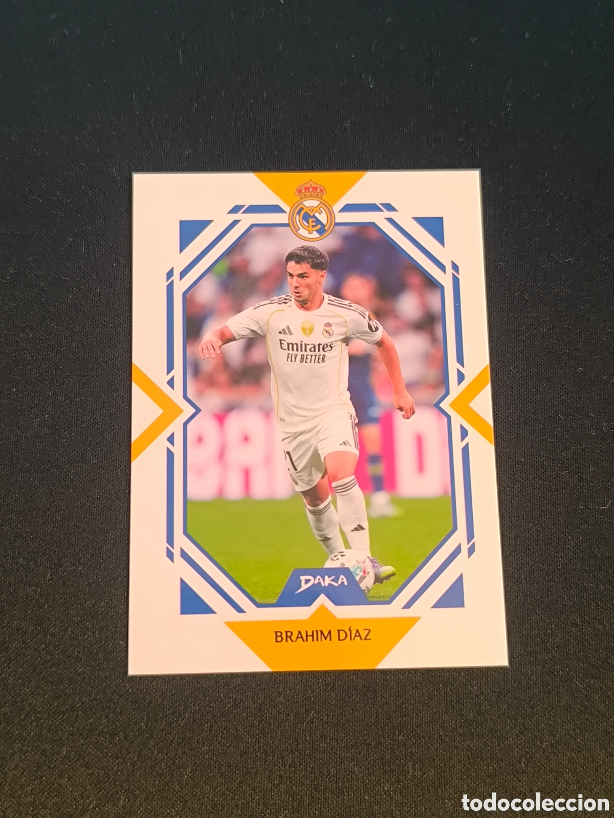Cromos de F&uacute;tbol: Brahim Diaz DAKA Real Madrid 2025