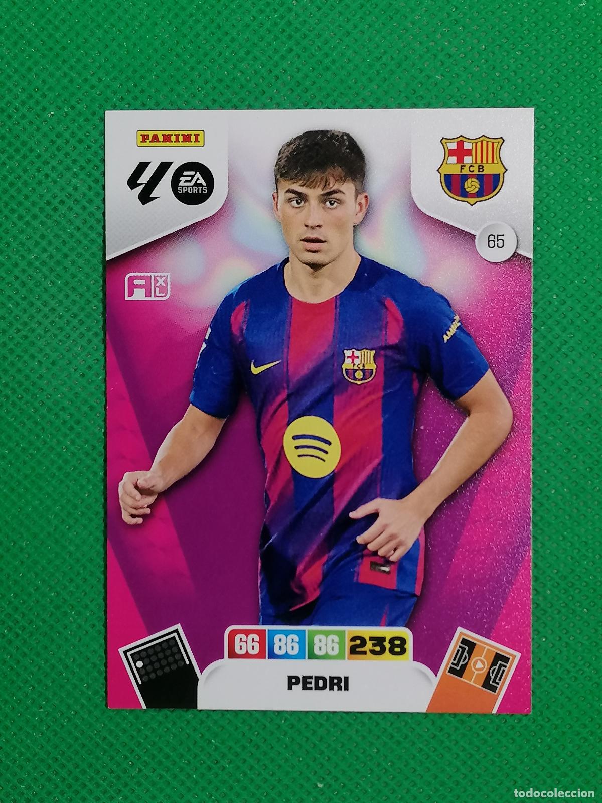 Cromos de F&uacute;tbol: 65 PEDRI BARCELONA ⚽ LIGA ADRENALYN XL 2025 2026 25 26 ⚽