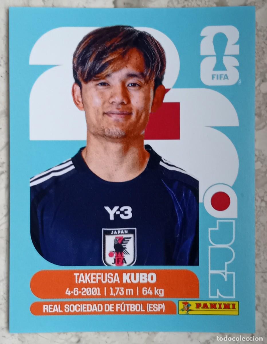 Cromos de F&uacute;tbol: Figurina Panini 2026 Cromo World Cup Usa Mundial 2026 Takefusa Kubo Japan n JPN 12