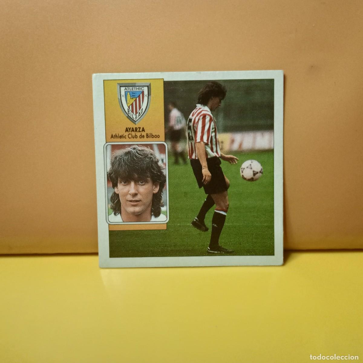 Cromos de F&uacute;tbol: EDICIONES ESTE 1991 1992 91 92 ATHLETIC DE BILBAO AYARZA