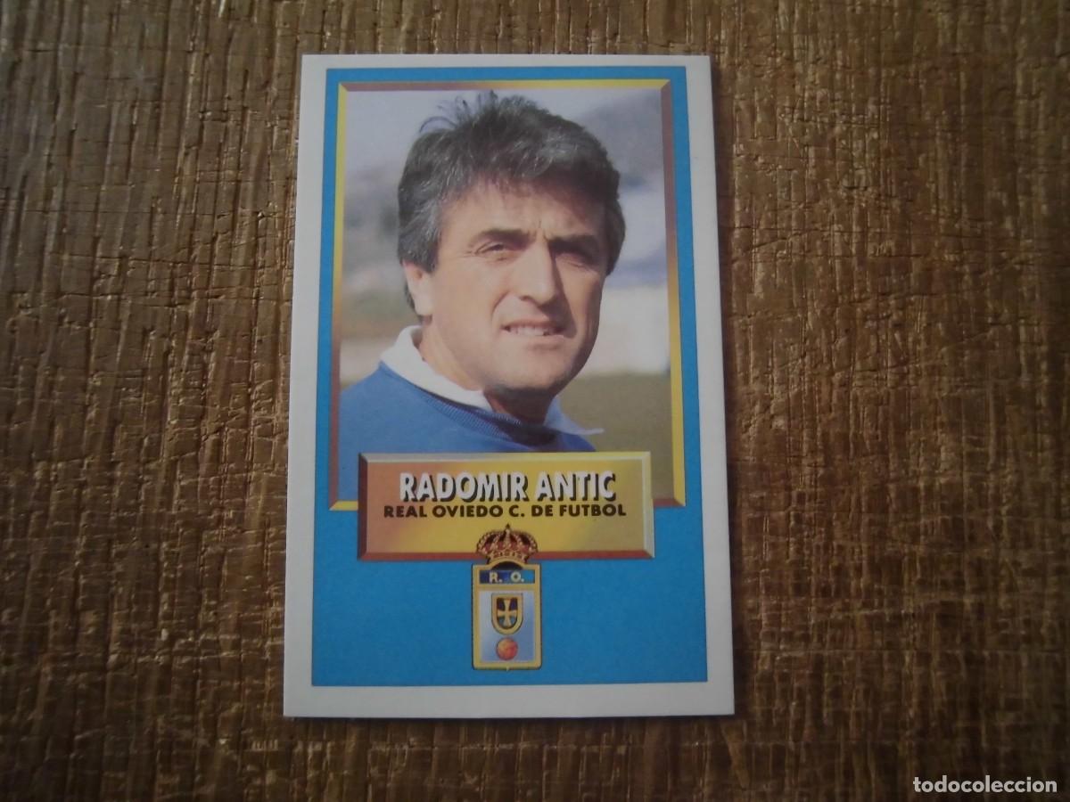 Cartes &agrave; collectionner de Football: RADOMIR ANTIC ENTRENADOR OVIEDO LIGA 93-94 EDICIONES ESTE CROMO CART&Oacute;N RECUPERADO