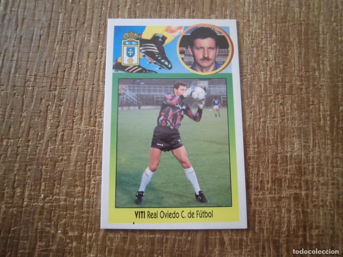 Cartes &agrave; collectionner de Football: VITI OVIEDO LIGA 93-94 EDICIONES ESTE CROMO CART&Oacute;N RECUPERADO