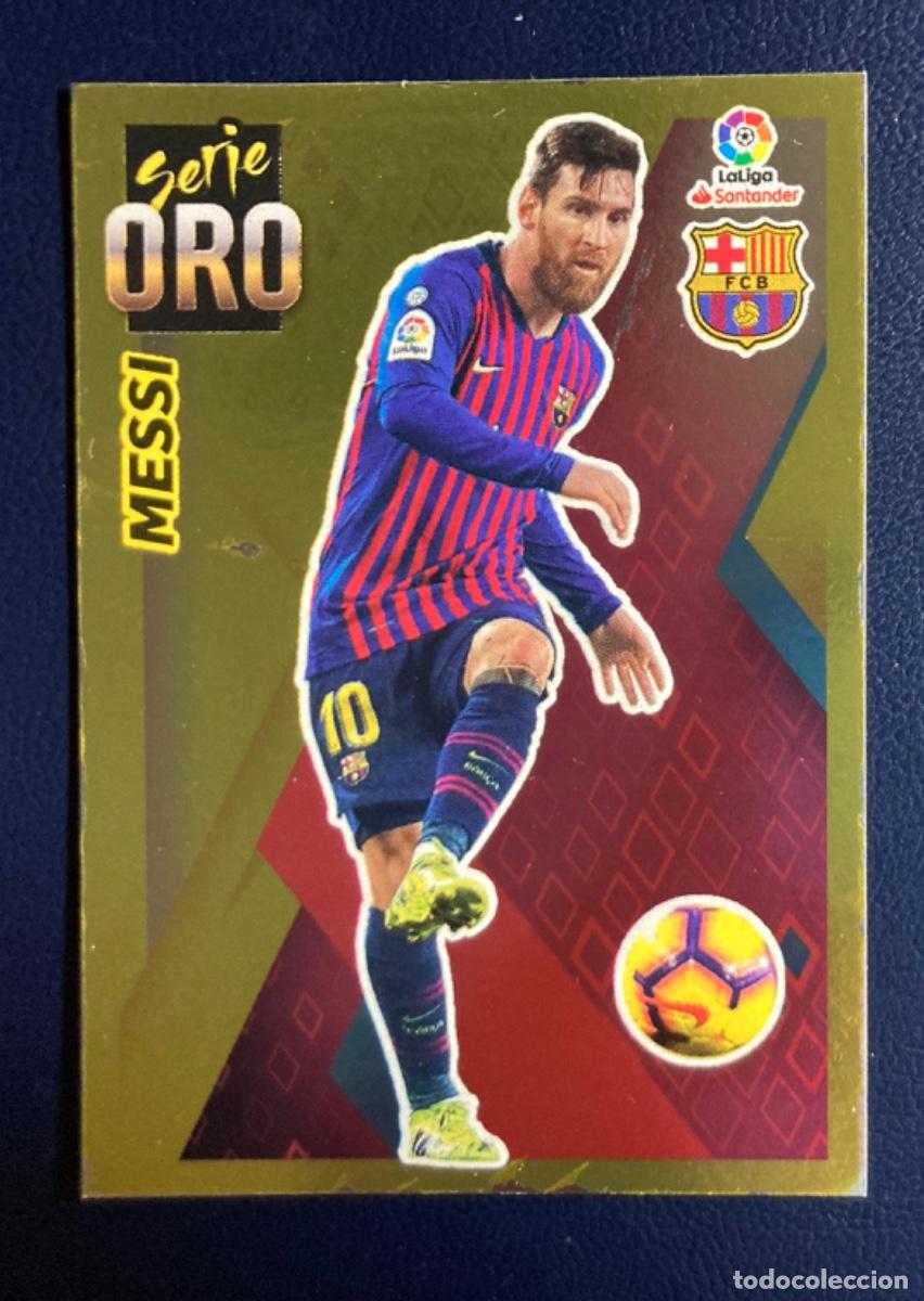 Cartes &agrave; collectionner de Football: MESSI 5 SERIE ORO 5 BARCELONA LIGA 2019 2020 19 20 ESTE PANINI NUNCA PEGADO