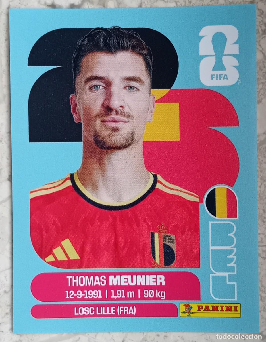 Cartes &agrave; collectionner de Football: Figurina Panini 2026 Cromo World Cup Usa Mundial 2026 Thomas Meunier Belgium n BEL 8