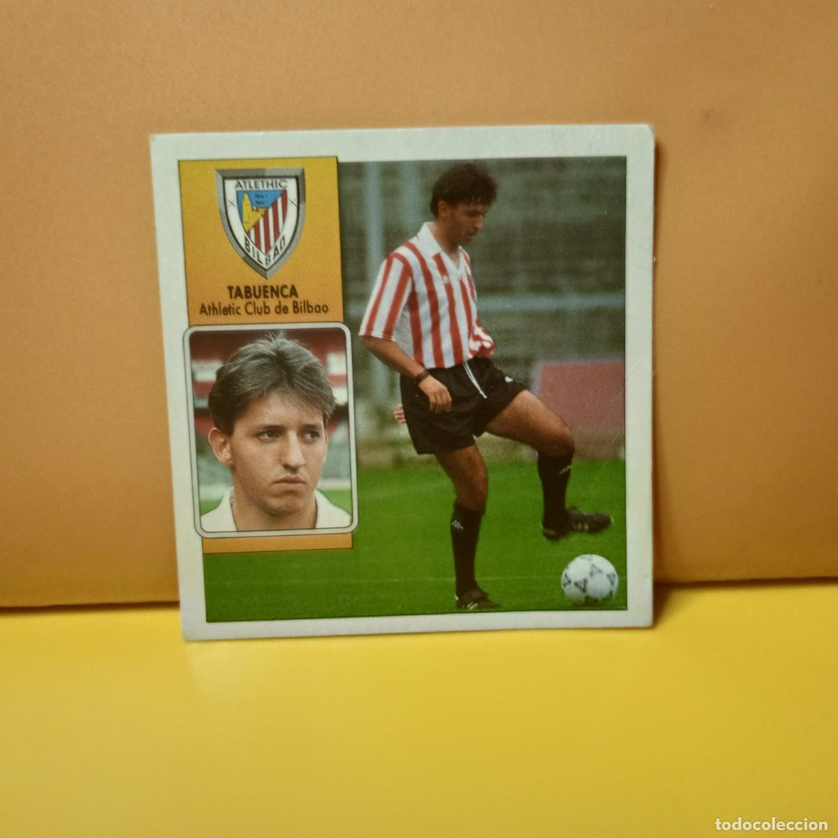 Cartes &agrave; collectionner de Football: EDICIONES ESTE 1992 1993 92 93 ATHLETIC DE BILBAO TABUENCA