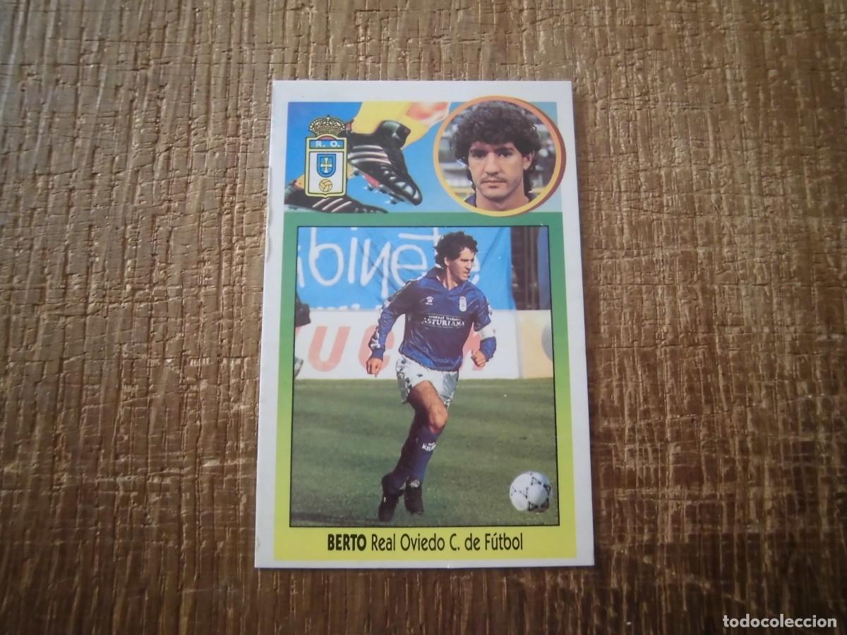 Cromos de F&uacute;tbol: BERTO OVIEDO LIGA 93-94 EDICIONES ESTE CROMO CART&Oacute;N RECUPERADO