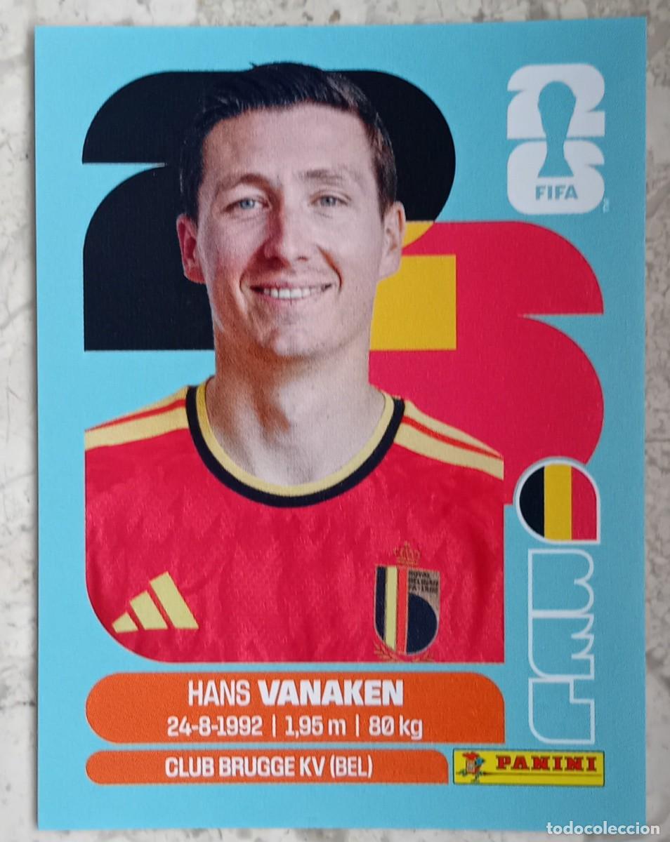 Cartes &agrave; collectionner de Football: Figurina Panini 2026 Cromo World Cup Usa Mundial 2026 Hans Vanaken Belgium n BEL 14