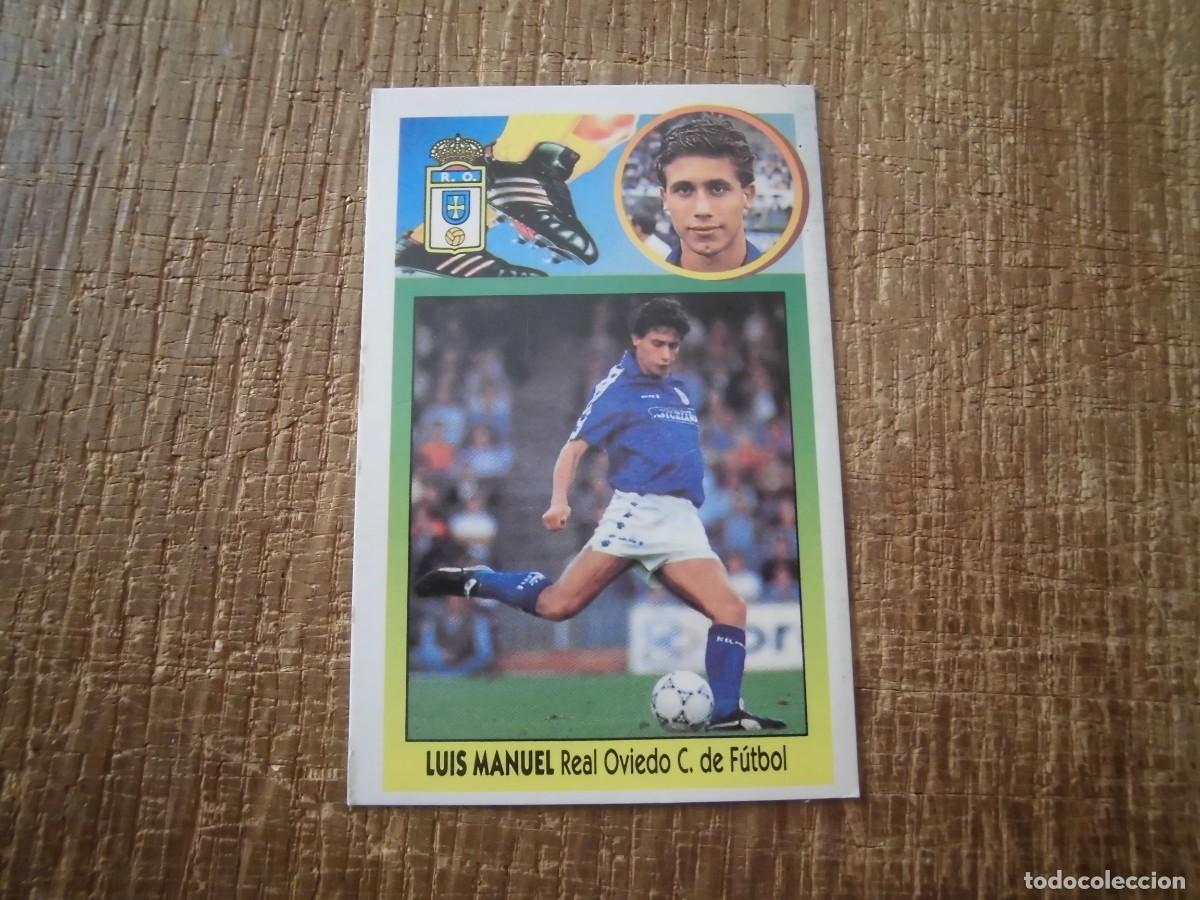 Cromos de F&uacute;tbol: LUIS MANUEL OVIEDO LIGA 93-94 EDICIONES ESTE CROMO CART&Oacute;N RECUPERADO