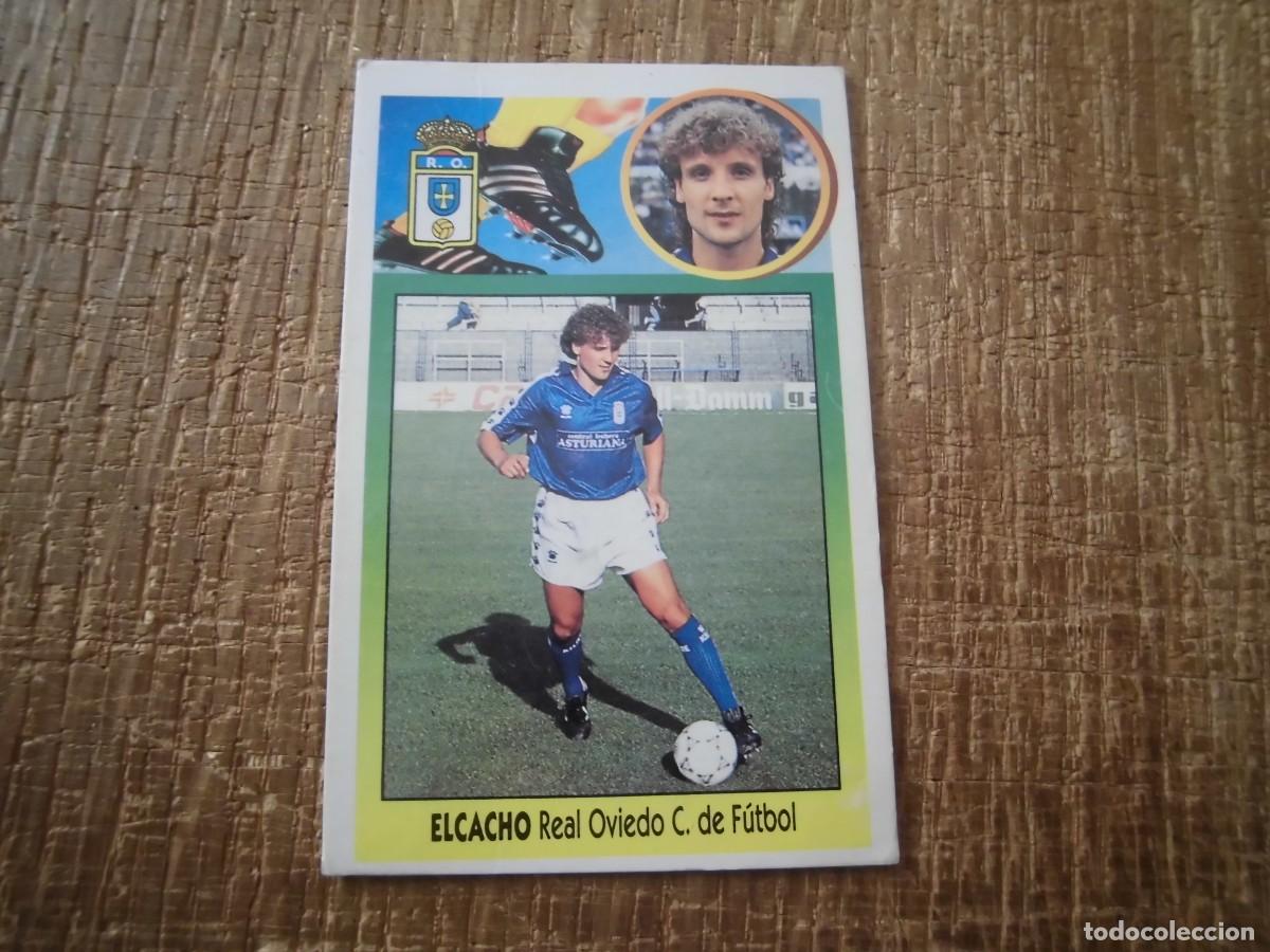 Cromos de F&uacute;tbol: ELCACHO OVIEDO LIGA 93-94 EDICIONES ESTE CROMO CART&Oacute;N RECUPERADO