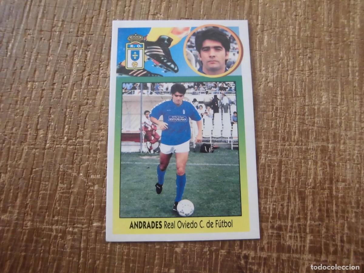 Cromos de F&uacute;tbol: ANDRADES OVIEDO LIGA 93-94 EDICIONES ESTE CROMO CART&Oacute;N RECUPERADO