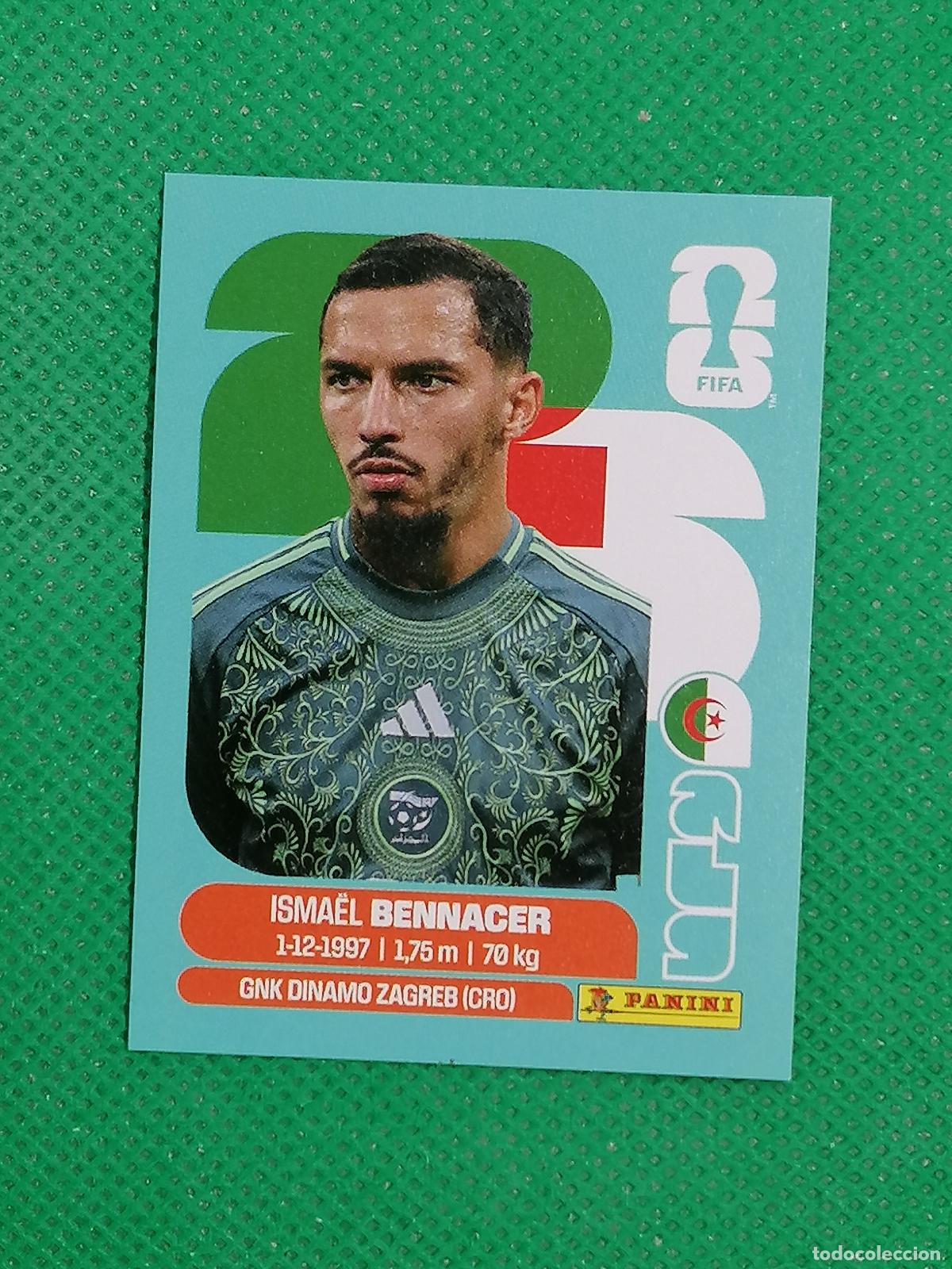 Fu&szlig;ball-Sticker: ALG 8 ALG8 ISMAEL BENNACER ARGELIA ⚽ PANINI FIFA MUNDIAL WORLD CUP 26 2026 STICKER ⚽